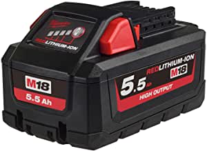 Milwaukee Akkupack HIGH OUTPUT M18HB5.5  5.5Ah 18Volt   