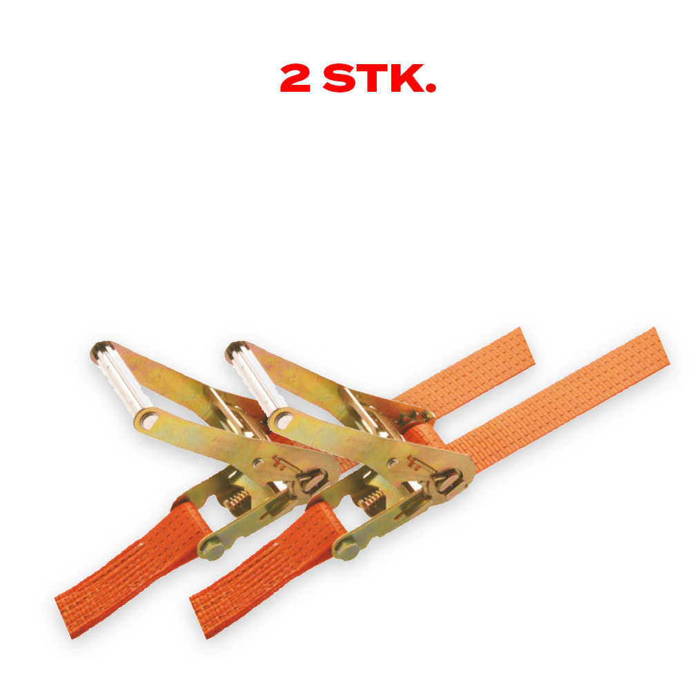 2 STÜCK ZURRGURT - SPANNGURT 2 Tonnen 5 Meter 35 mm BREIT