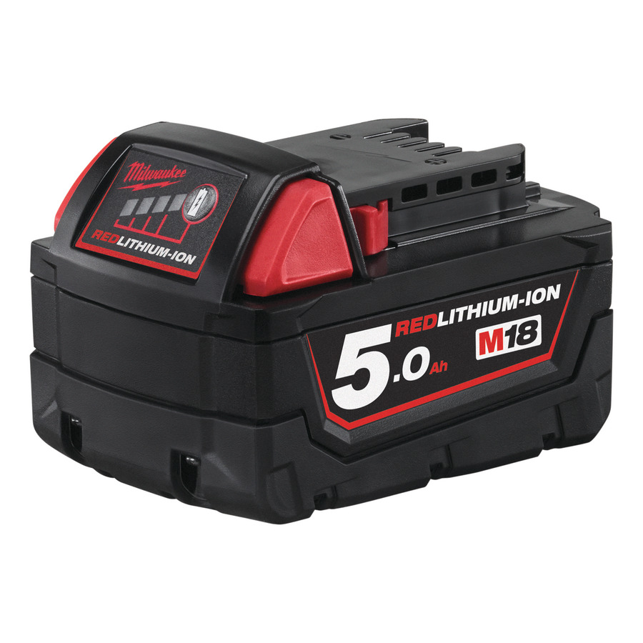 Milwaukee Akkupack M18B5, 5.0Ah 18Volt