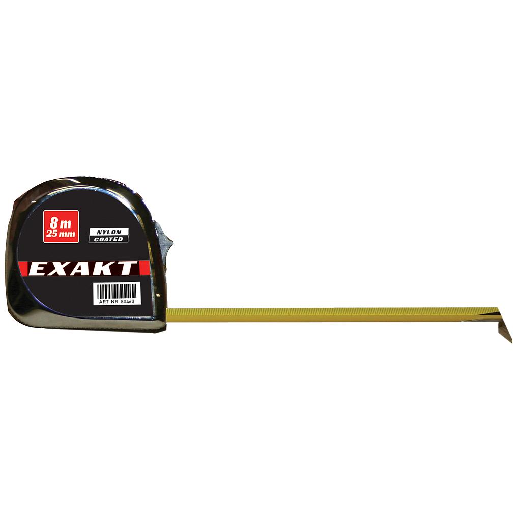 Exakt Rollmeter 8 Meter / 25 mm