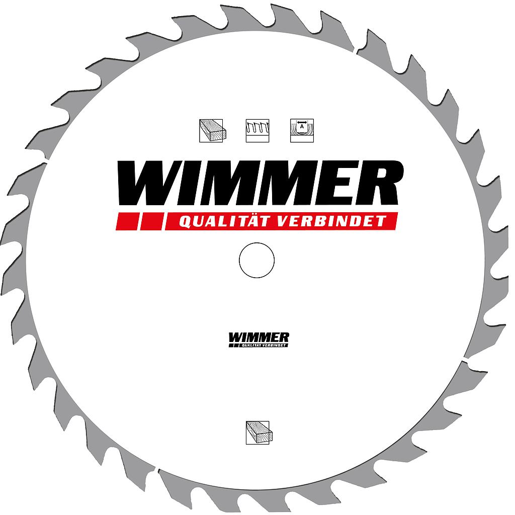 Kreissägeblatt HM Holz 190 x 1,6 x 30 / Z 24 zu allen Milwaukee Akkukreissägen mit 66 mm Schnitttiefe