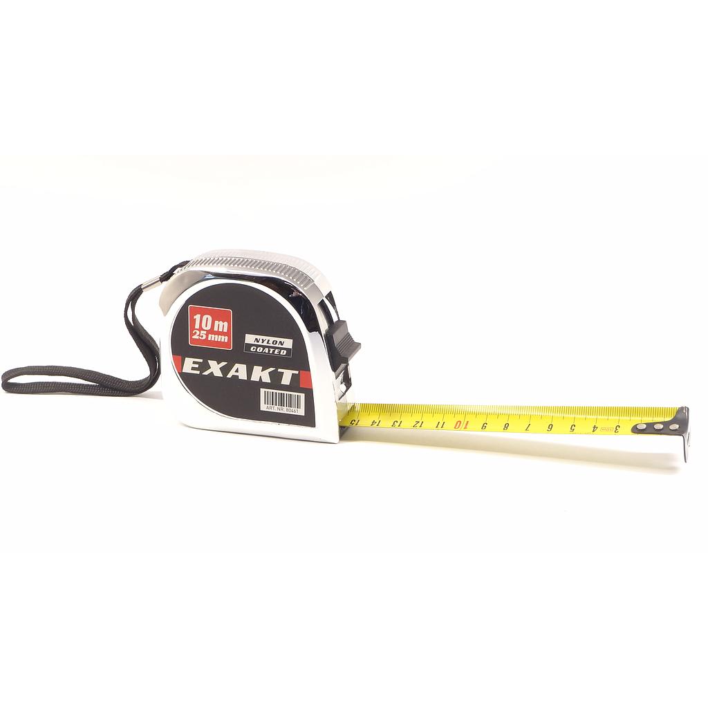 [80461] Exakt Rollmeter 10 Meter / 25 mm