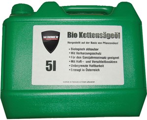 [13562] Sägeketten Öl Bio SWI 5 Liter