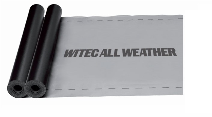 [19109] WITEC® - ALL WEATHER S Unterdeckbahn | 340Gramm | erhöhte Regensicherheit | 1,5x25m | 2 x Acrylklebestreifen